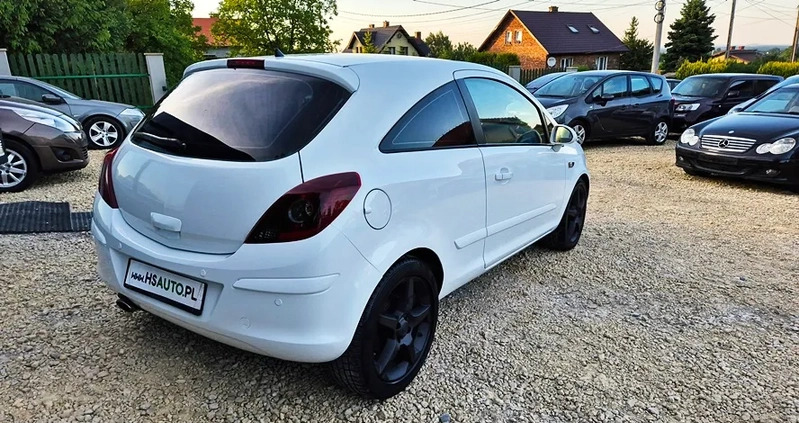 Opel Corsa cena 9999 przebieg: 214000, rok produkcji 2008 z Knyszyn małe 596